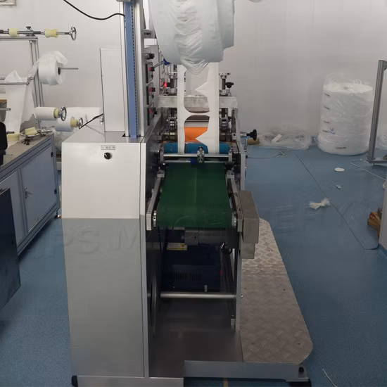 Nova máquina de fazer máscara facial 2020 N95 KN95 / Dobragem automática formando corte e vinco / Antiga máquina de fatiar fatiadora / Equipamento de linha de produção