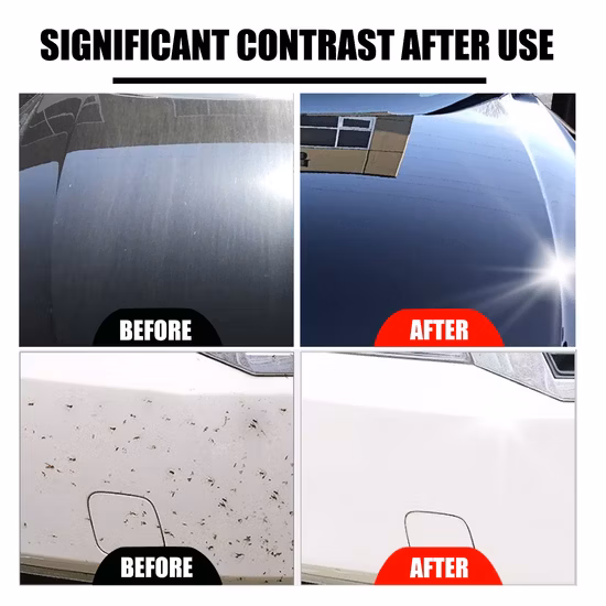 Revestimento cerâmico para carro, protetor ultra hidrofóbico, spray de detalhes em cerâmica, substitui cera e selantes, produtos amigáveis ​​para cuidados com o carro, faça você mesmo