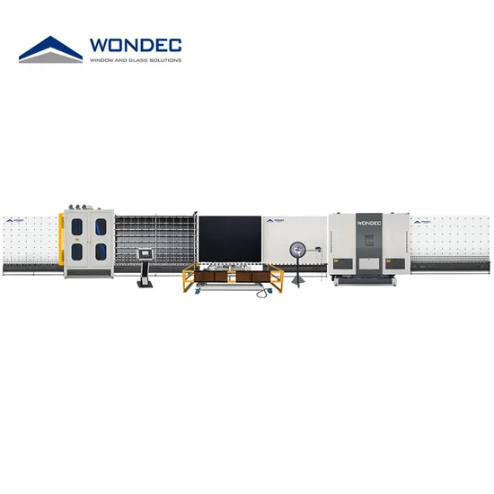 2025 Máquina de linha de produção de vidro isolado com super espaçador vertical automático Máquina de processamento de vidro isolante Máquina de vidro duplo